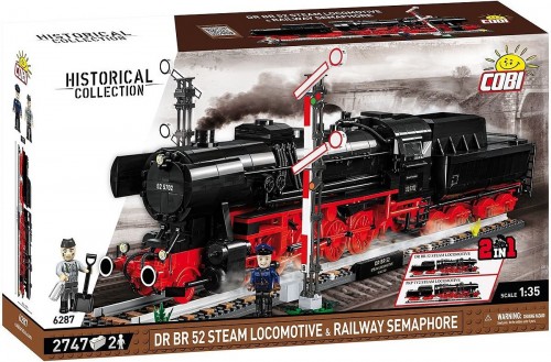 COBI DR BR 52 Steam Locomotive and Railway Semaphore 6287