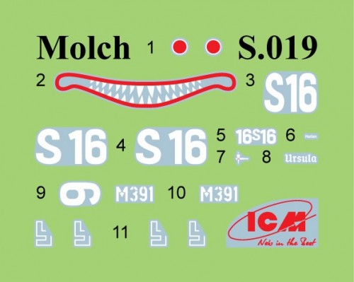 ICM U-Boat Type Molch (1:72)