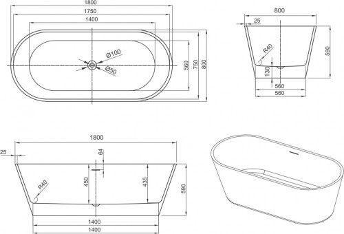 Devit Style 180x80 18002102