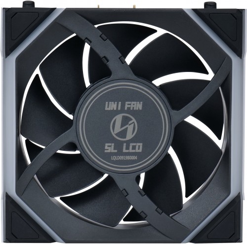 Lian Li Uni Fan SL120 LCD RGB 3-pack Black