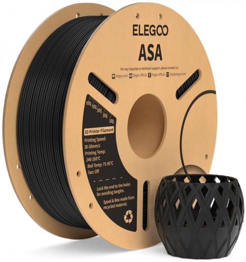 Elegoo ASA Black 1kg