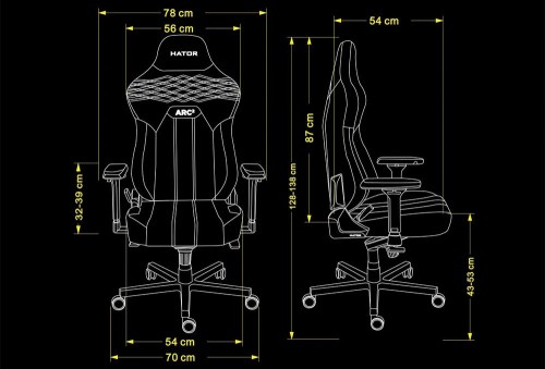 Hator Arc 2 XL Fabric