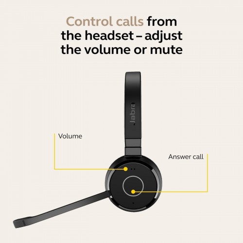 Jabra Evolve 65 TE Link 390a MS Stereo Stand