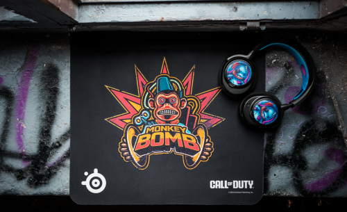 SteelSeries QcK L x Call of Duty: Monkey Bomb Edition