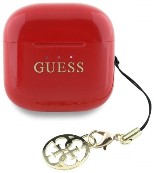 GUESS Glossy Effect Printed Classic Logo & Charm