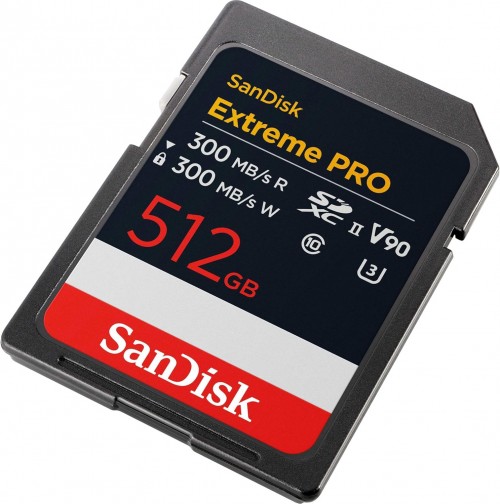 SanDisk Extreme Pro SD UHS-II V90 512Gb