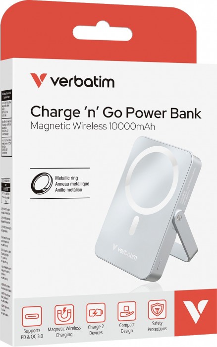 Verbatim Charge n Go Magnetic 10000