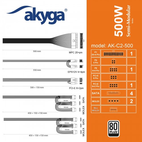 Akyga AK-C2-500
