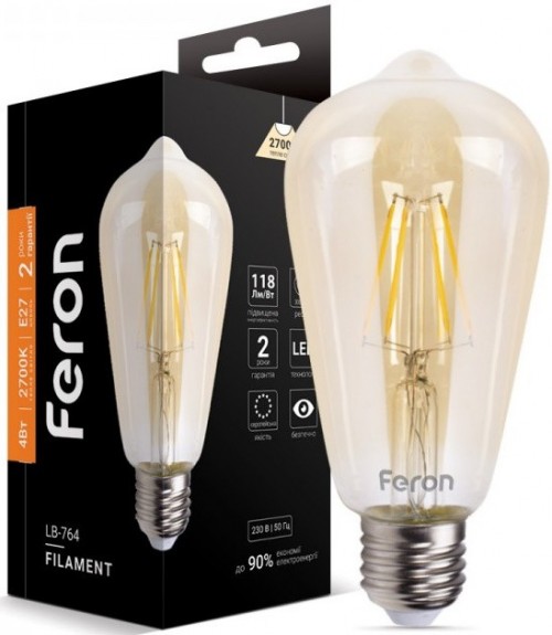Feron LB-764 ST64 4W 2700K E27