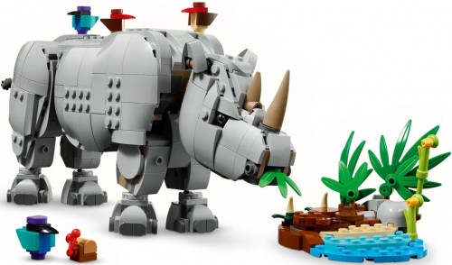 Lego Wild Animals Majestic Rhino with Birds 31171