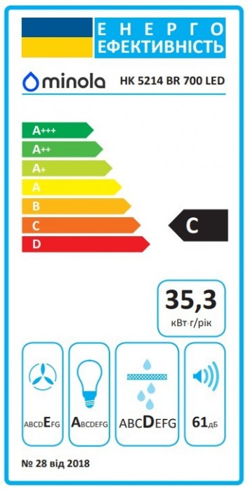 Minola HK 5214 BR 700 LED