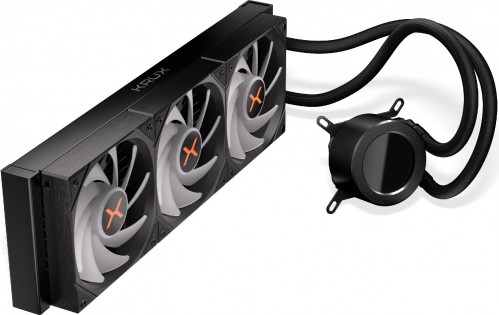 KRUX HydroGlance 360 ARGB LCD Black