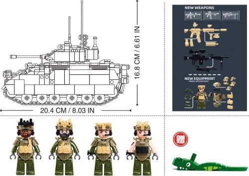 Sluban M3A3S Bradley M38-B1363