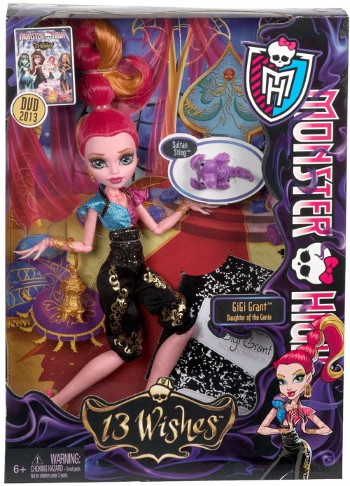 Monster High 13 wishes GiGi Grant Y7709