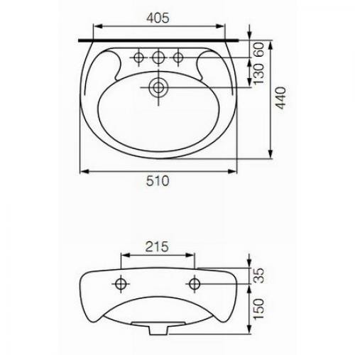 Cersanit Eko New E 50