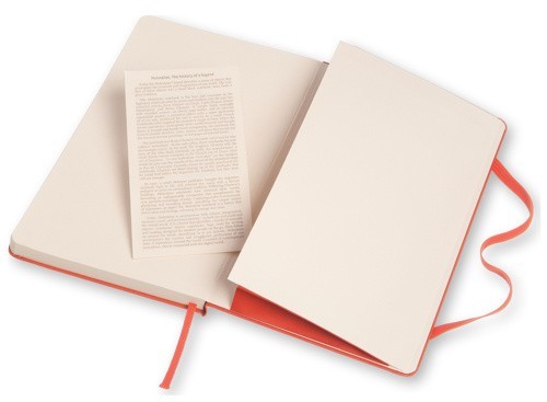 Блокнот Moleskine Ruled Notebook Large Orange