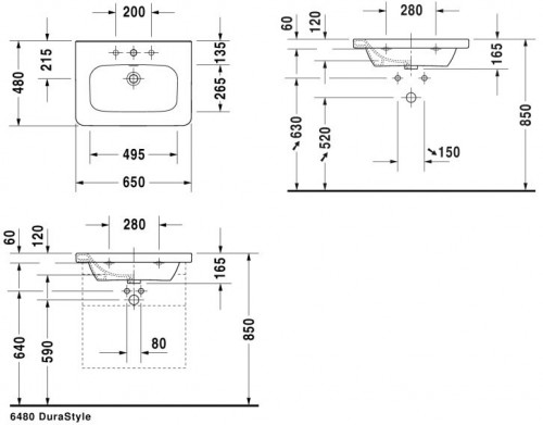 Duravit DuraStyle 232065