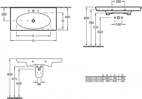 Villeroy & Boch La Belle 6126A1