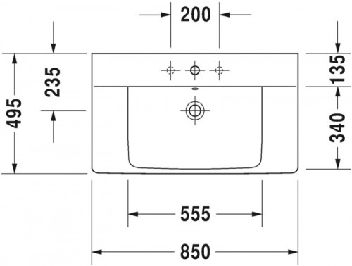 Duravit P3 Comforts 233285