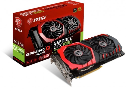 MSI GTX 1060 Gaming X Plus 6G