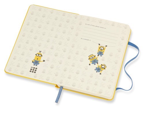 Moleskine Minions Ruled Pocket Yellow