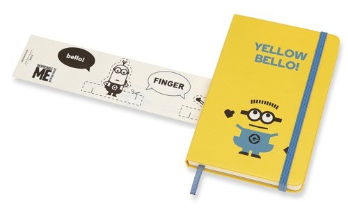 Moleskine Minions Ruled Pocket Yellow