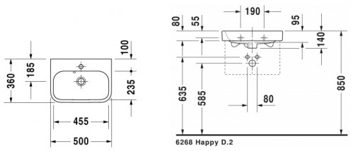 Duravit Happy D.2 071050