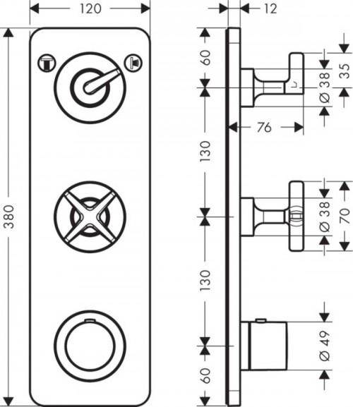 Axor Citterio E 36703