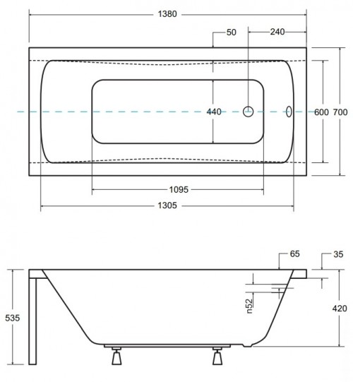 Besco Optima 140x70