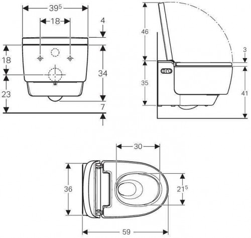 Geberit AquaClean Mera 146204111