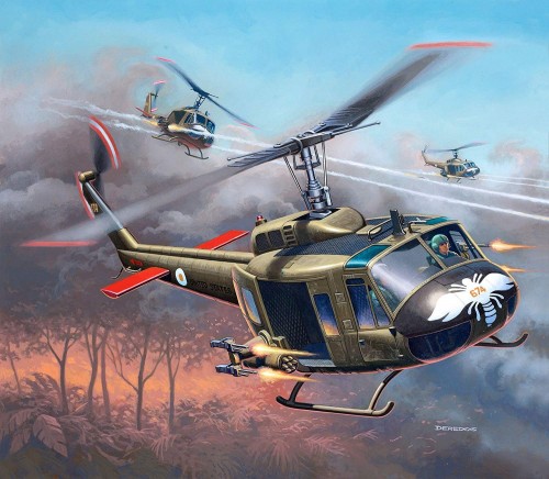 Revell Bell UH-1H Gunship (1:100)