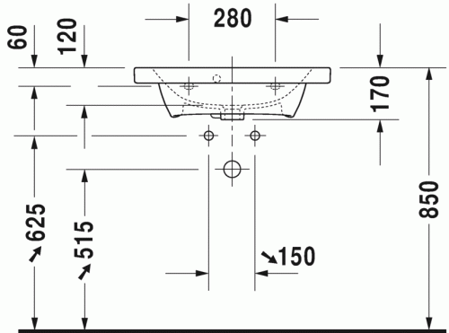 Duravit DuraStyle 233763