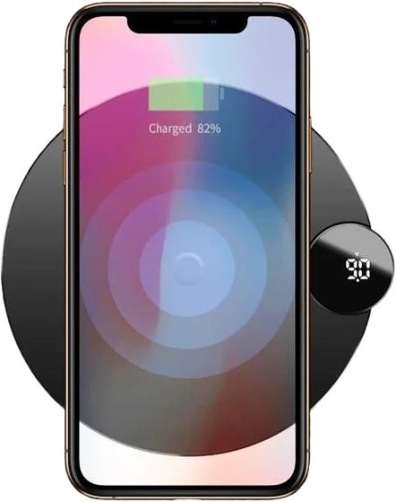 BASEUS Digtal LED Display Wireless Charger