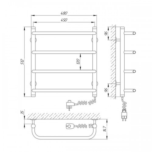 LARIS Standart E R 480x500/4