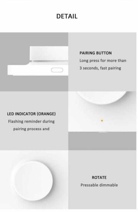 Xiaomi Yeelight Smart Wireless Dimmer Wall Light