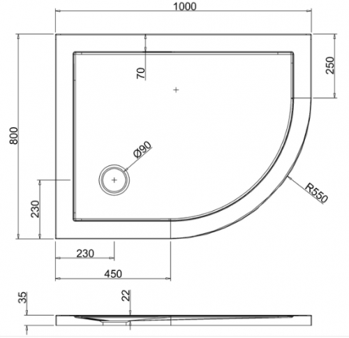 Burlington Z1200 100x80