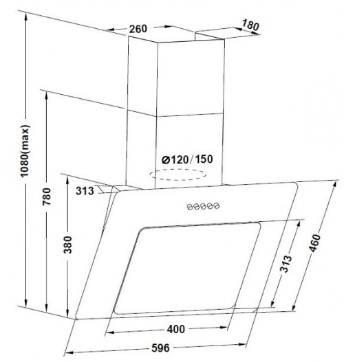 Pyramida NR 60 PK WH