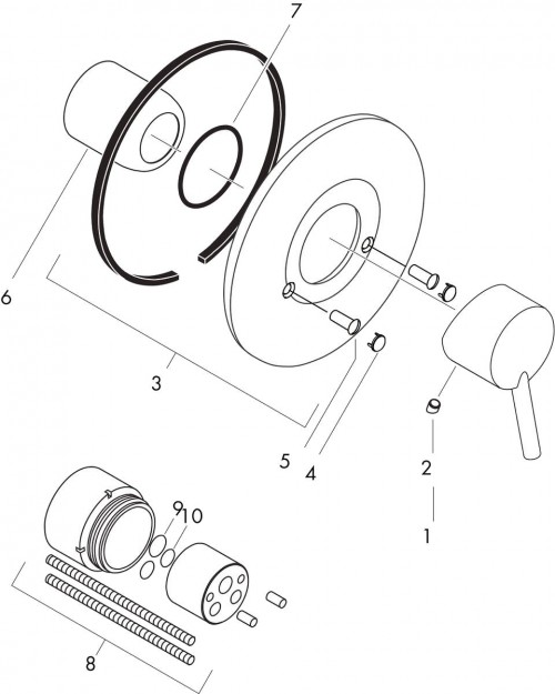 Hansgrohe Talis S 72606000