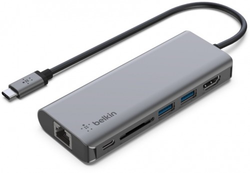 Belkin Connect USB-C 6-in-1 Multiport Adapter