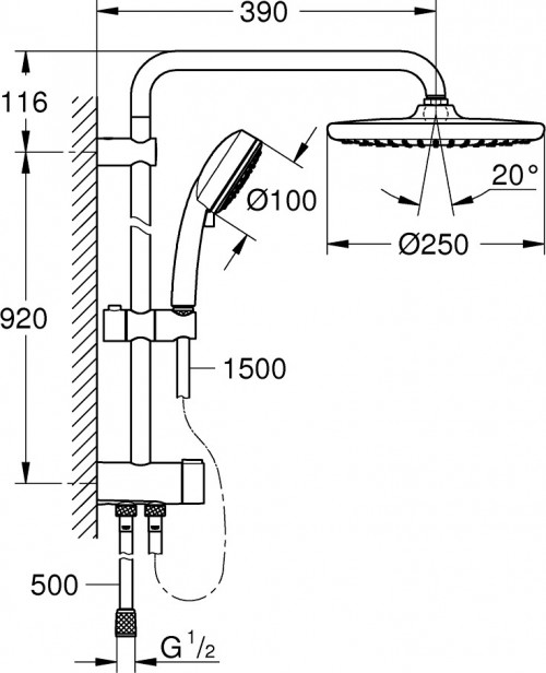 Grohe Tempesta Cosmopolitan 26675000