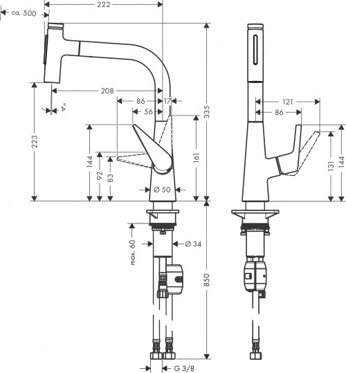 Hansgrohe Talis Select M51 72824000