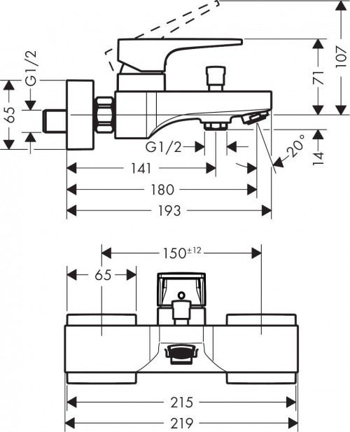 Hansgrohe Metropol 74540000