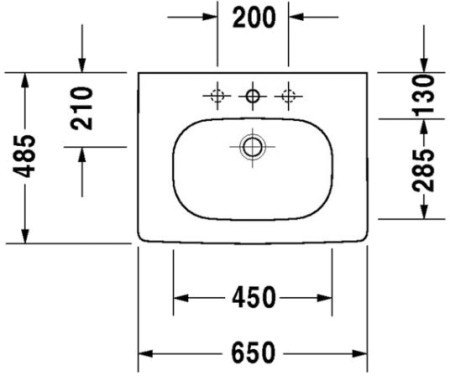 Duravit Ketho 65 KT006202222