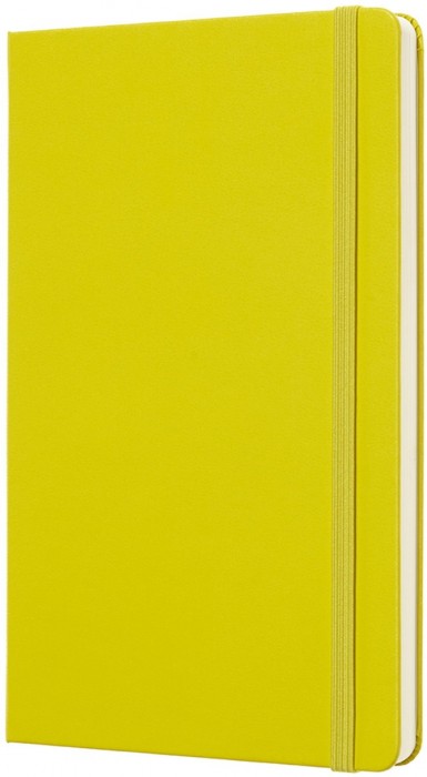 Moleskine Plain Notebook Large Yellow