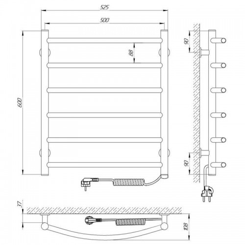 LARIS Classic E P6 R 500x600