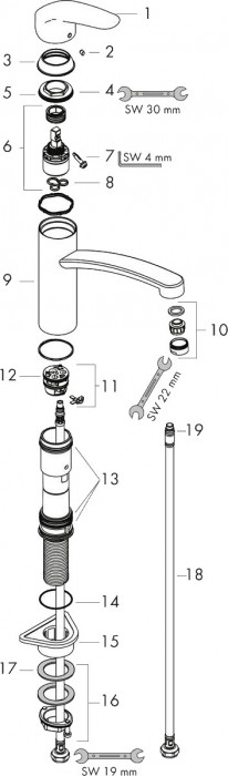 Hansgrohe Focus M41 31826000