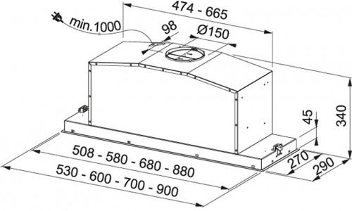 Franke FBI FLUSH 540 XS
