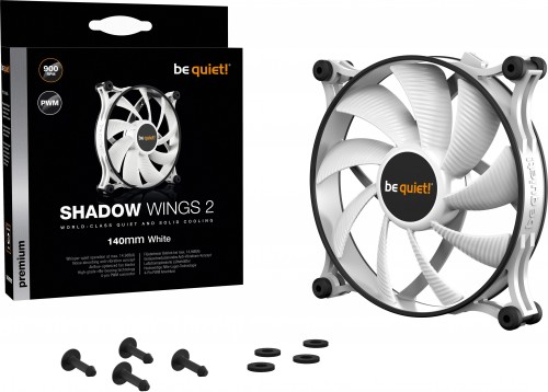 Be quiet Shadow Wings 2 140 PWM White