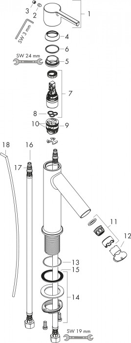 Axor Starck 10007000