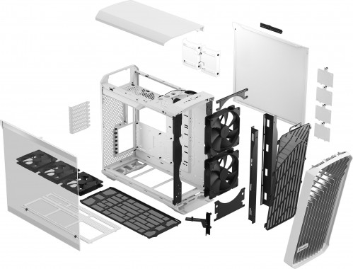 Fractal Design Torrent White TG Clear Tint